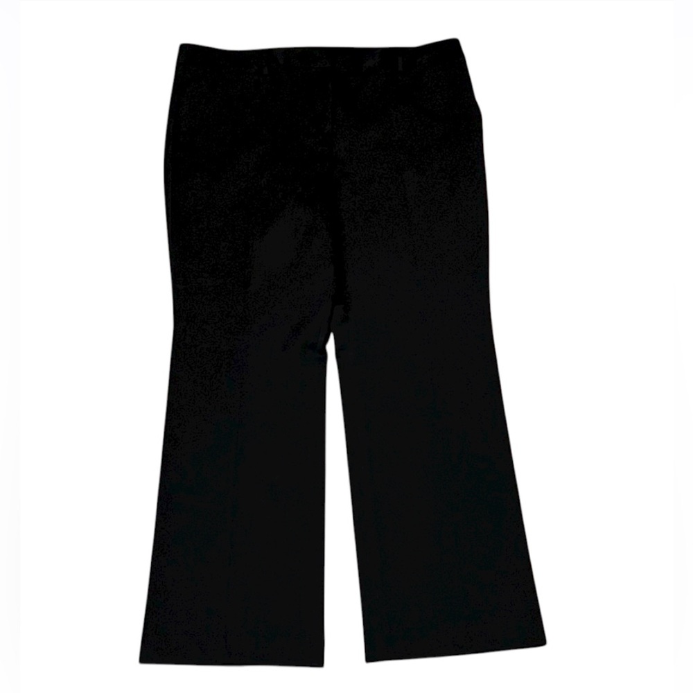 Talbots Womens Barely Boot Black Midrise Pant Trouser Sz 16 NWOT - Picture 2 of 8